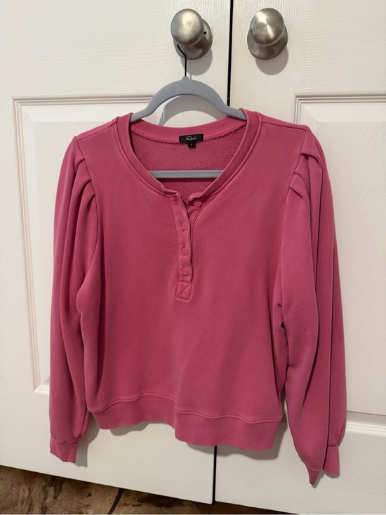 Rails Tops - Rails Pink Knit Crewneck Sweat